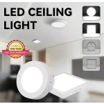 CANMEIJIA LED吸顶灯，家居照明面板灯，室内照明灯具，LED嵌入式灯，现代简约吊灯，浴室灯，10W/20W/30W，方形/圆形，白光，吸顶/嵌入式，110-265V，适用于客厅/卧室/浴室/厨房/阳台/餐厅/走廊/楼梯/阁楼/仓库/商店/露台/车库/门厅/育儿室/玄关。请根据使用需求选择合适的尺寸。