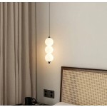 1 件现代 LED 吊灯灯具，3 色可调，抛光金属半嵌入式安装，亚克力灯罩，开关控制，硬接线，110V-240V，包括安装硬件 - 非常适合卧室、走廊、重点照明