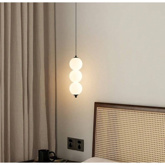 1 件现代 LED 吊灯灯具，3 色可调，抛光金属半嵌入式安装，亚克力灯罩，开关控制，硬接线，110V-240V，包括安装硬件 - 非常适合卧室、走廊、重点照明