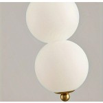 1 件现代 LED 吊灯灯具，3 色可调，抛光金属半嵌入式安装，亚克力灯罩，开关控制，硬接线，110V-240V，包括安装硬件 - 非常适合卧室、走廊、重点照明