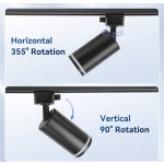 3/4/6个GU10嵌入式吸顶灯轨道灯，可更换灯泡，适用于房间、客厅、卧室、走廊、厨房、衣橱、住宅、商店、超市、服装店、商场、工作室、餐厅、酒吧、健身房、舞蹈室等场所。电压：85-265V，黑色/白色可选
