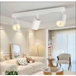 GU10 嵌入式吸顶灯，矩形/圆形吊灯，房间装饰 LED 吸顶灯，铝制现代家居装饰聚光灯，黑色/白色，可更换 GU10 灯泡，可选带/不带灯泡，适用于客厅、餐厅、卧室、厨房、走廊、咖啡厅、展览厅、阅览室、酒吧、走廊、酒店、服装店、陈列室，尺寸和形状可定制