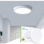 CANMEIJIA 1 件明亮高显示 LED 吸顶灯，现代风格白色吸顶灯，110V 220V LED 房间灯，强电安装，卧室装饰灯，适用于客厅、厨房、餐厅、走廊、商场