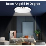 CANMEIJIA 1 件明亮高显示 LED 吸顶灯，现代风格白色吸顶灯，110V 220V LED 房间灯，强电安装，卧室装饰灯，适用于客厅、厨房、餐厅、走廊、商场