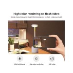 1 件/2 件装无绳 LED 台灯，可充电，3 种色温和调光，适用于户外/餐厅/卧室/家居/咖啡厅桌