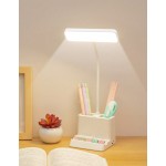 1 件装多功能 LED 台灯、手机座、笔筒、学生宿舍护眼阅读灯、台灯