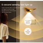 智慧 LED 感應壁燈 3 色可調，室內磁吸式 LED 感應壁燈，電池供電，可調色溫，USB 充電夜燈，無線磁吸壁燈，適用於走廊、浴室、臥室