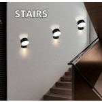 可充电双灯 LED 壁灯 - 360° 可旋转、可调光，带 USB 端口和磁性支架，适用于阅读和家居装饰、电池供电、小夜灯、家用照明