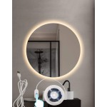 1入組3M/5M180/300LED白色觸碰可調光燈條帶觸碰開關適用於床側和臥室燈光