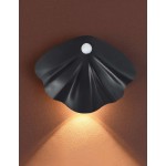1入組LED運動感應夜燈帶USB可充電電池,三色牆水洗燈條帶磁扣適用於燈光在臥室,門廳,門廊