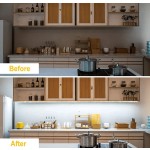 USB 5V 智能灯带运动传感器手扫描开关控制背光双面胶带适用于电视、厨柜、衣柜