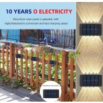 1/2 件 10 LED 太阳能壁灯，暖光/白光镍氢电池安全照明夜灯，带光传感器，户外花园装饰氛围灯，花园路灯，户外走廊灯和室内台灯，圣诞装饰，万圣节装饰，返校礼物