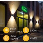 1/2 件 10 LED 太阳能壁灯，暖光/白光镍氢电池安全照明夜灯，带光传感器，户外花园装饰氛围灯，花园路灯，户外走廊灯和室内台灯，圣诞装饰，万圣节装饰，返校礼物