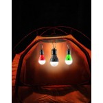 1/2/3件裝帳篷露營燈，3種照明模式戶外掛燈，便攜電池供電LED帳篷燈，適用於緊急情況、徒步、釣魚、露營，不含電池
