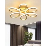 现代 LED 吸顶灯、家居装饰照明灯具、简约吸顶灯、优雅弧形设计、简约吸顶灯、装饰照明、暖白/冷白 2700-3500K/5500-6000K、铝/硅胶吸顶灯、黑色/白色、LED 吸顶灯、白光/暖光