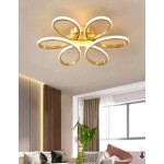 现代 LED 吸顶灯、家居装饰照明灯具、简约吸顶灯、优雅弧形设计、简约吸顶灯、装饰照明、暖白/冷白 2700-3500K/5500-6000K、铝/硅胶吸顶灯、黑色/白色、LED 吸顶灯、白光/暖光