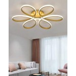 现代 LED 吸顶灯、家居装饰照明灯具、简约吸顶灯、优雅弧形设计、简约吸顶灯、装饰照明、暖白/冷白 2700-3500K/5500-6000K、铝/硅胶吸顶灯、黑色/白色、LED 吸顶灯、白光/暖光
