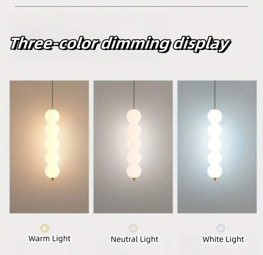 1 件现代 LED 吊灯灯具,3 色可调,抛光金属半嵌入式安装,亚克力灯罩,开关控制,硬接线,110V-240V,包括安装硬件 - 非常适合卧室、走廊、重点照明