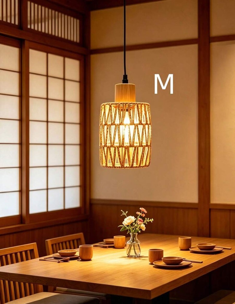 1件現代亮面藤編鼓形手編藤編壁燈吊燈燈罩配件,復古天花板裝飾,不含電源或電池,適用於派對禮物/臥室照明/室內聖誕裝飾/家具展示壁燈/家居裝飾/聖誕金色家居裝飾/聖誕裝飾聖誕家居裝飾燈罩臥室LED燈(僅燈罩)