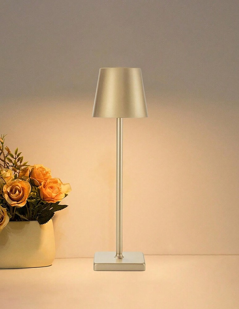 1 件简约 LED 台灯,3 种色温和可调光亮度,Type-C 充电,触摸控制,适用于卧室、办公室、露营、家居装饰、客厅、咖啡店、餐厅、酒吧