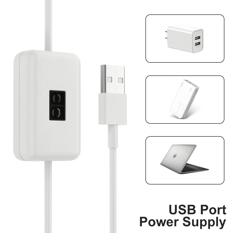 USB 5V 智能灯带运动传感器手扫描开关控制背光双面胶带适用于电视、厨柜、衣柜