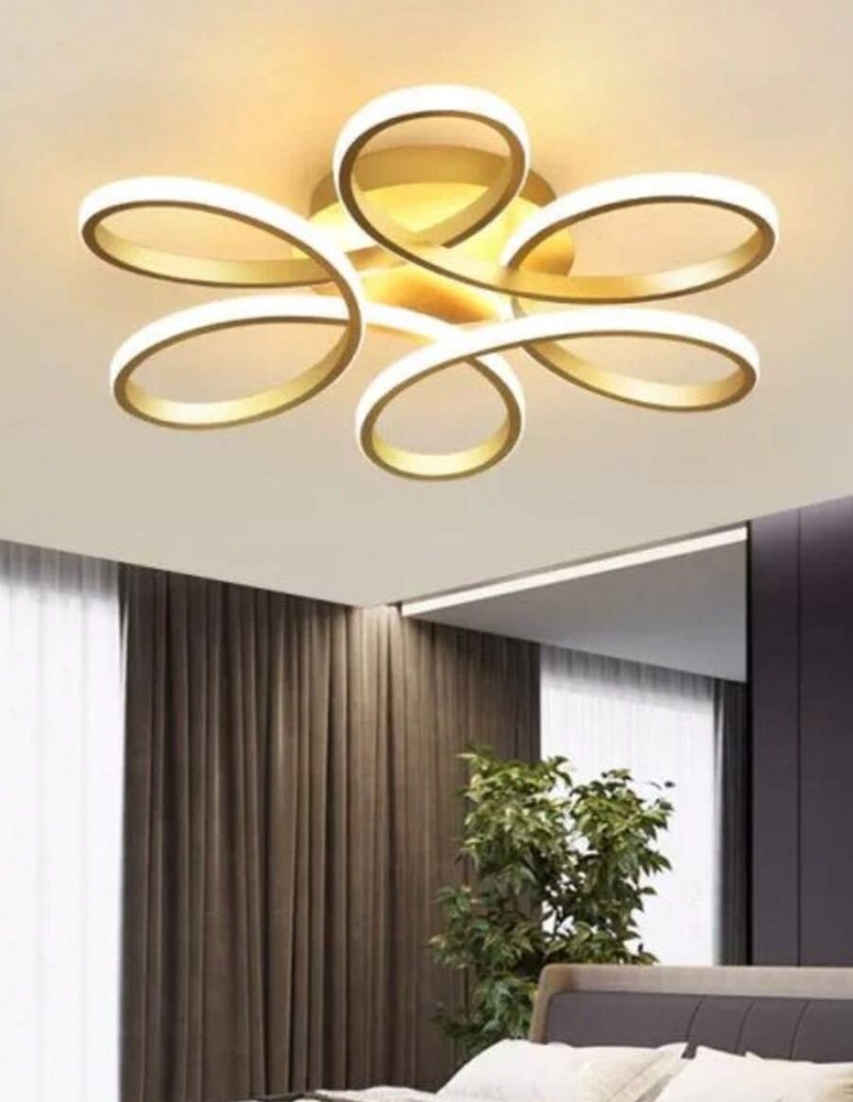 现代 LED 吸顶灯、家居装饰照明灯具、简约吸顶灯、优雅弧形设计、简约吸顶灯、装饰照明、暖白/冷白 2700-3500K/5500-6000K、铝/硅胶吸顶灯、黑色/白色、LED 吸顶灯、白光/暖光
