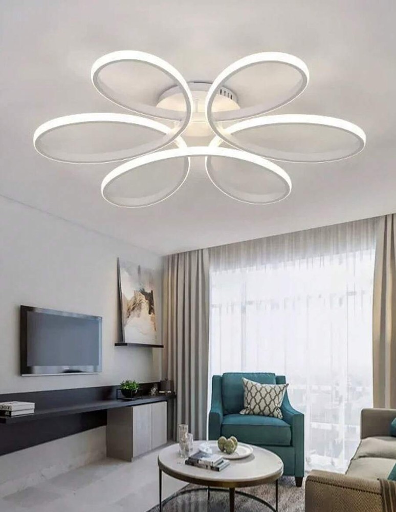 现代 LED 吸顶灯、家居装饰照明灯具、简约吸顶灯、优雅弧形设计、简约吸顶灯、装饰照明、暖白/冷白 2700-3500K/5500-6000K、铝/硅胶吸顶灯、黑色/白色、LED 吸顶灯、白光/暖光