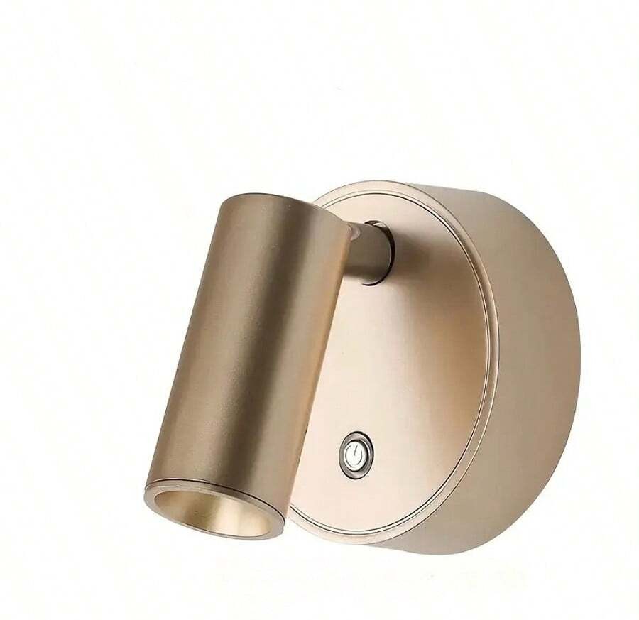 室內無線聚光燈 USB 充電式壁燈 3 色光源 可調亮度 磁吸免鑽孔安裝 便攜式 適用兒童房書桌照明 兒童牆面相框聚光燈 相簿牆聚光燈 展示櫃燈